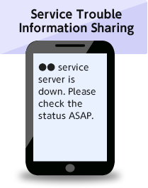 Service Trouble Information Sharing:●● service server is down. Please check the status ASAP.